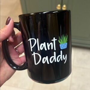 Black 'Plant Daddy' Mug